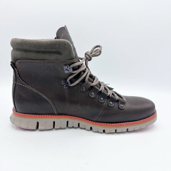 Cole Haan Men\'s ZeroGrand Waterproof Hiker Boot Style C38228 Brown Size 8.5 main image 6